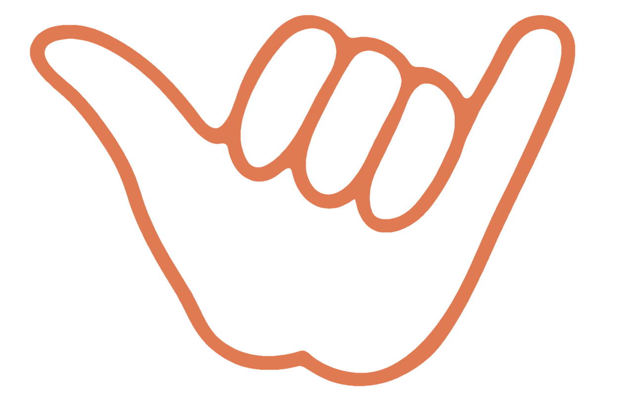 Shaka hand
